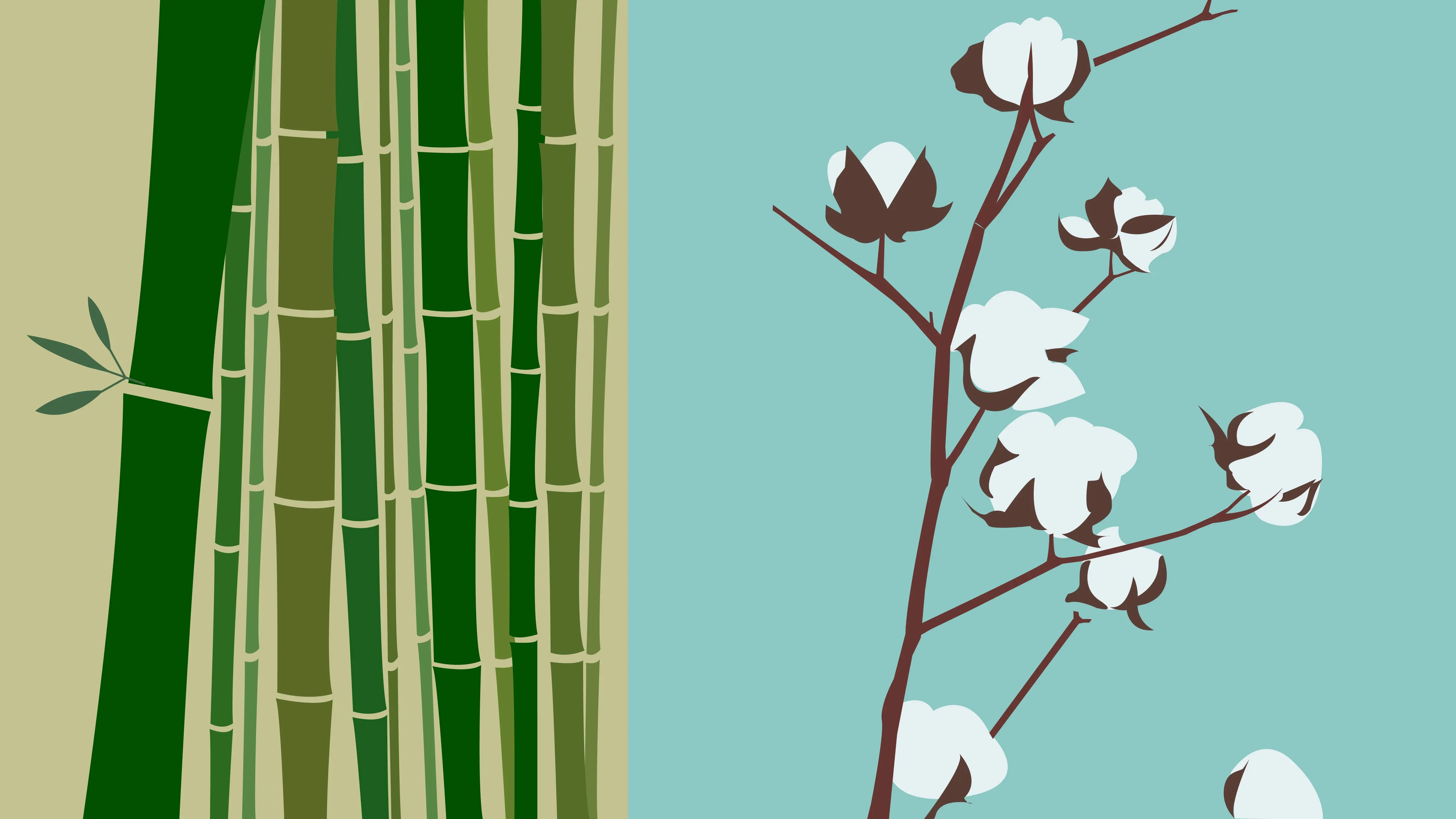 Bamboo Organic Cotton Tank Top, Wildflowers – bug + bean kids