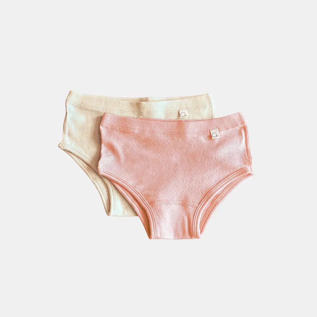 6-Pack Little Girls' 100% Pure Cotton Underwear Toddler Baby Soft