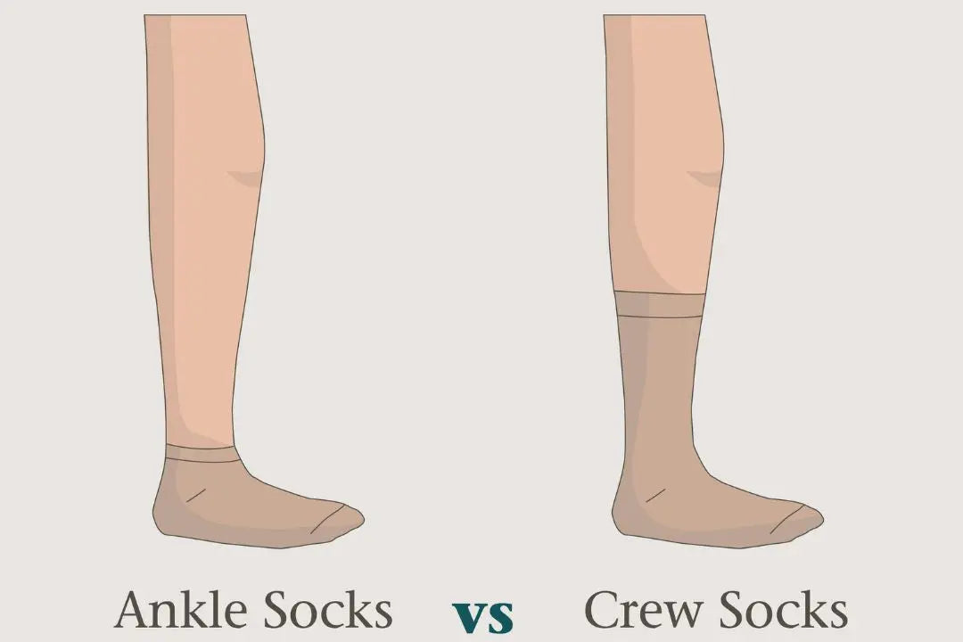 Crew-Socks-vs-Ankle-Socks-Which-One-to-Choose Q for Quinn™