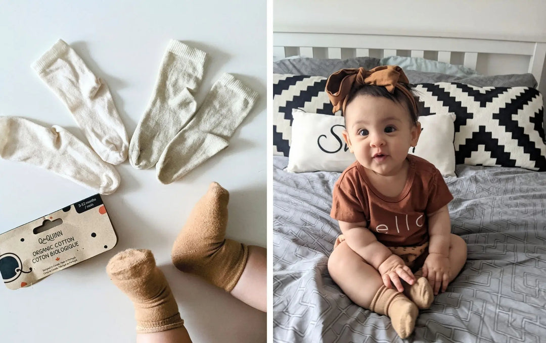 organic baby socks