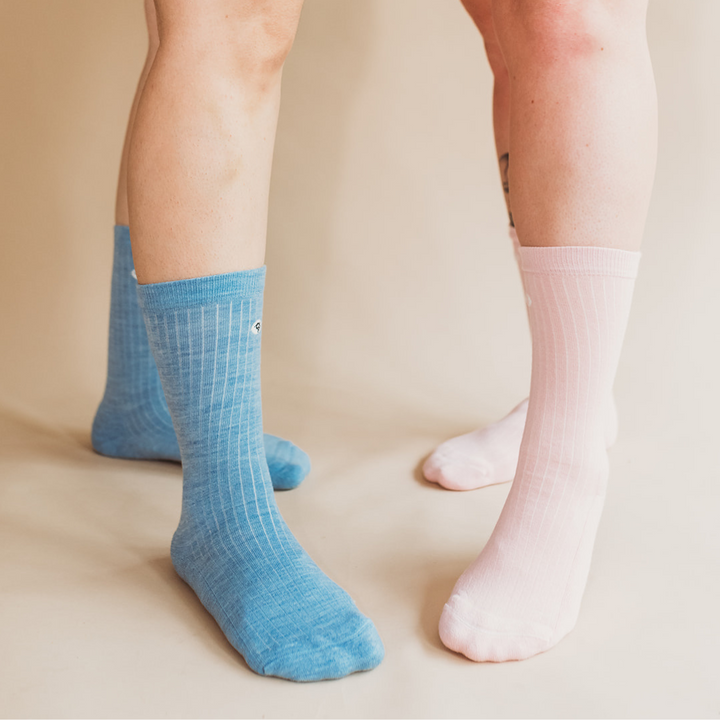 Merino Wool - Cotton Midweight Adult Socks Multipack