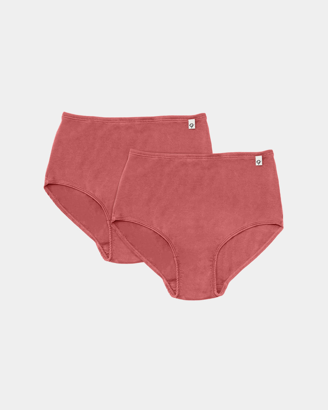 Womens Classic Brief - Natural, Plant Dyes - 100% Organic Cotton (2 pack)