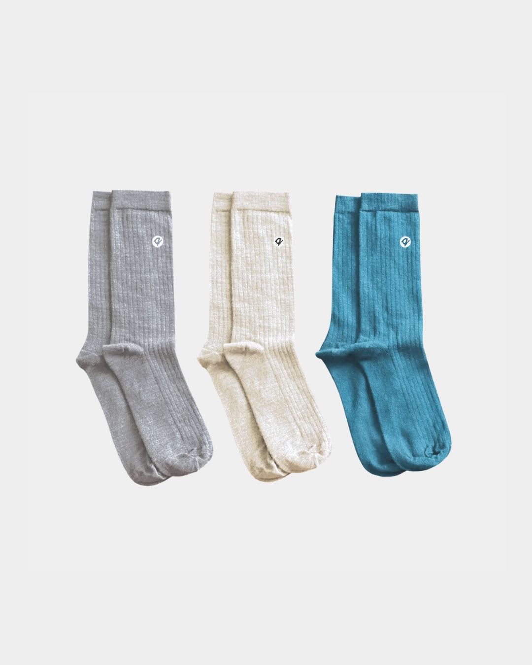 Merino Wool - Cotton Lightweight Adult Socks (3 pairs)