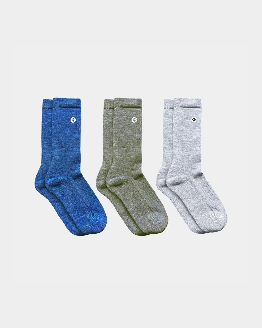 Merino Wool - Cotton Midweight Adult Socks Multipack