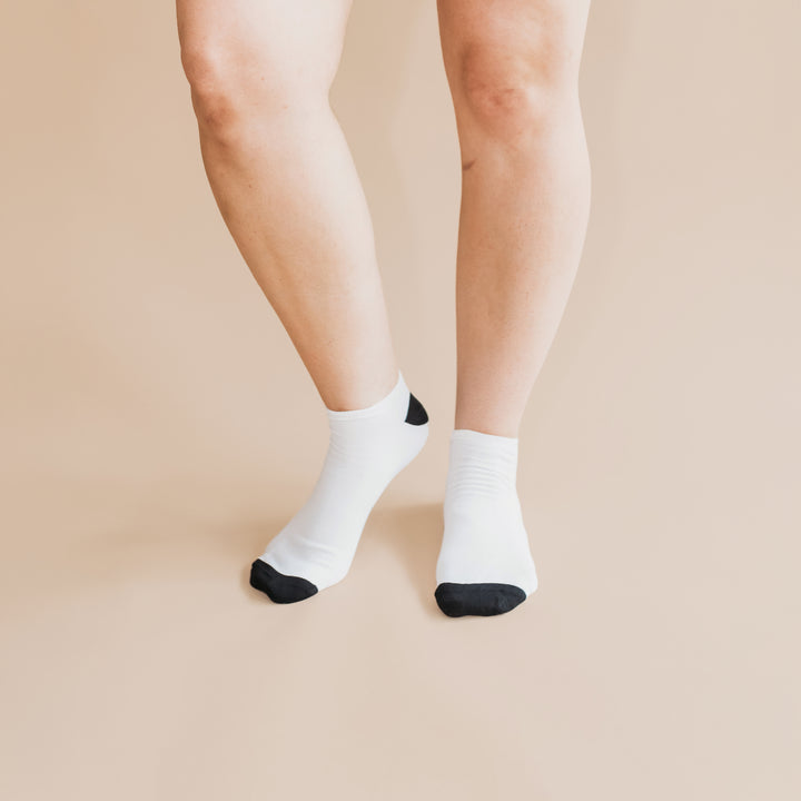 Everyday Adult Lightweight Ankle Socks - 98% Organic Cotton