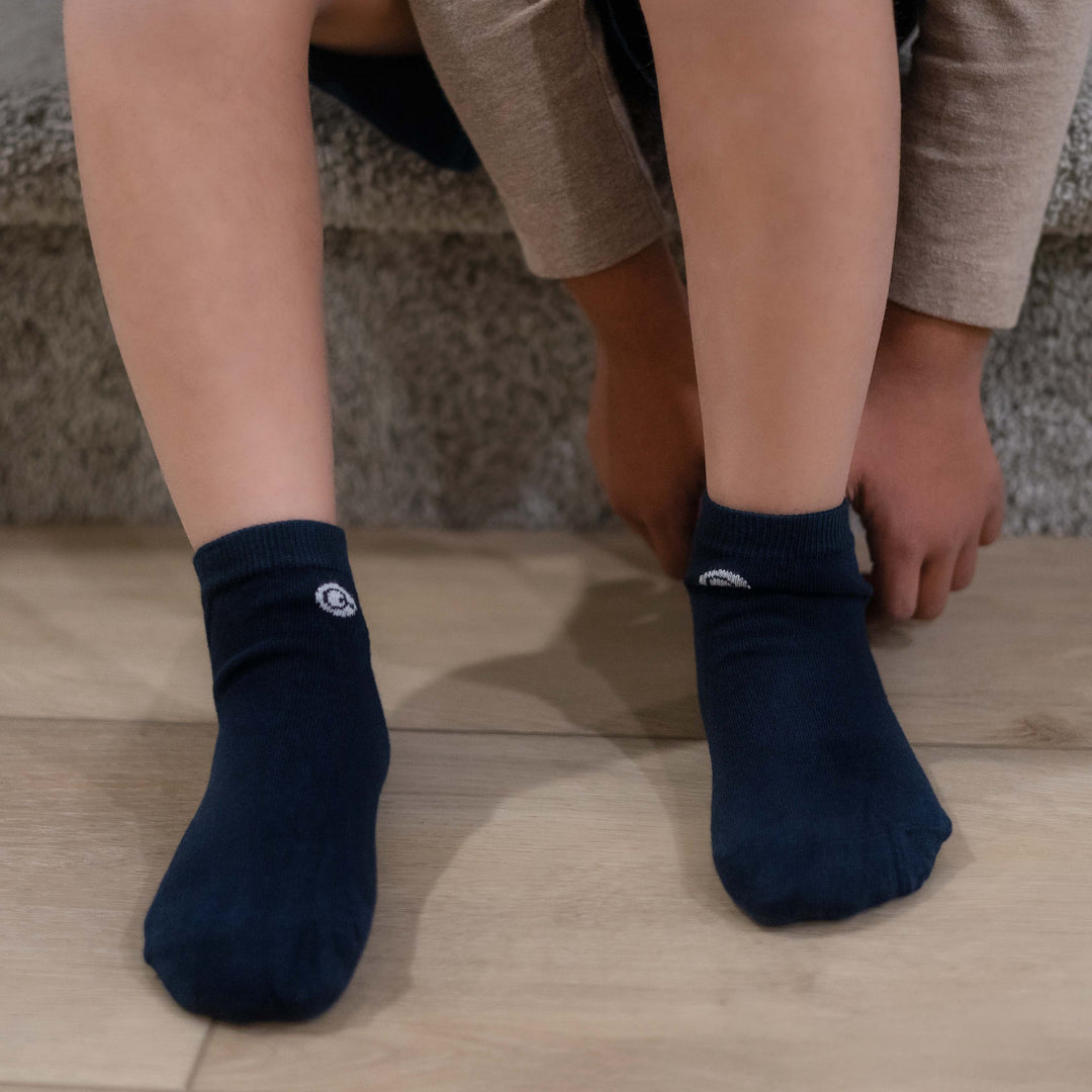 Everyday Kids' Ankle Socks  - 98% Organic Cotton