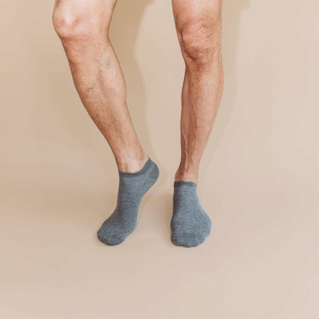 Everyday Adult Lightweight Ankle Socks - 98% Organic Cotton