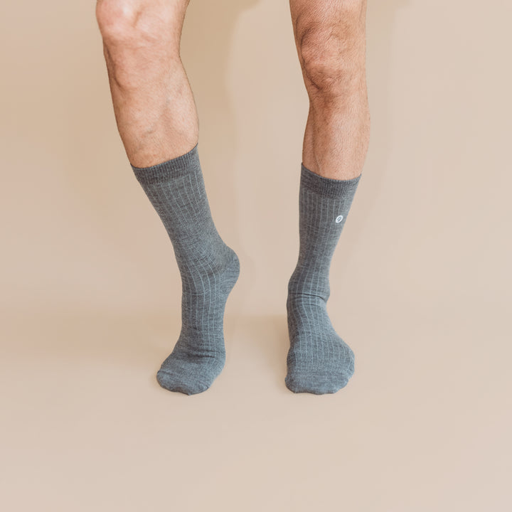 Merino Wool - Cotton Lightweight Adult Socks (3 pairs)