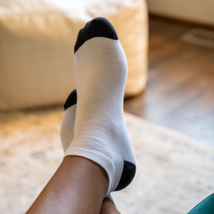 Everyday Adult Lightweight Ankle Socks - 98% Organic Cotton