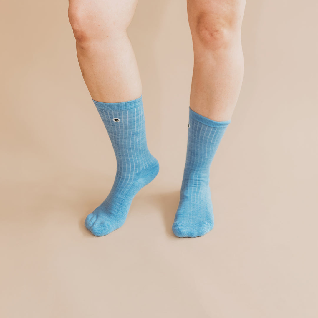 Merino Wool - Cotton Midweight Adult Socks Multipack