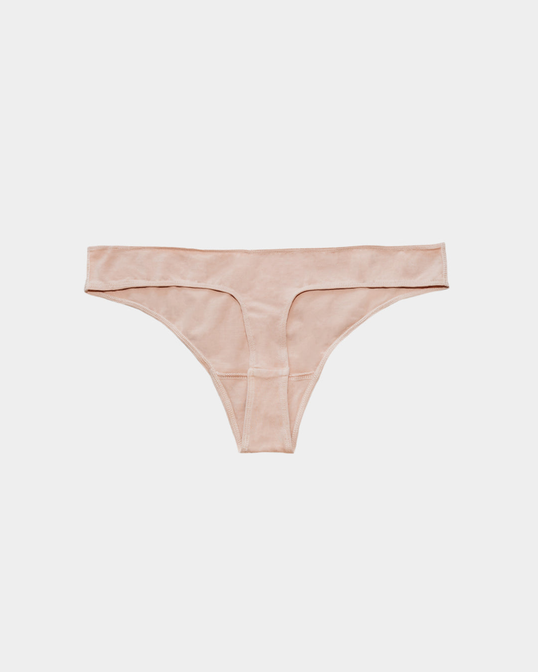 Women's Thong - Natural, Plant Dyes - 95% Organic Cotton