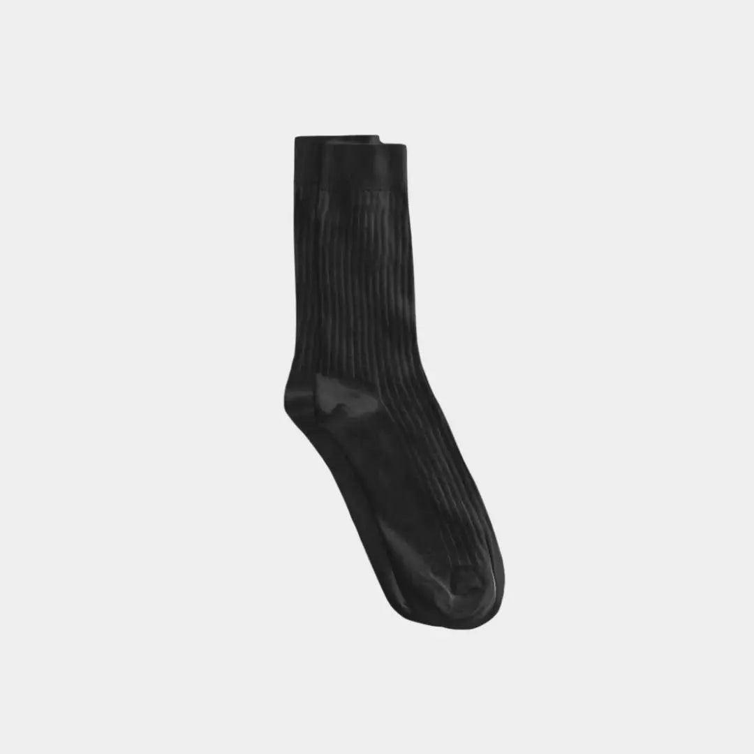 Adult Ribbed Socks - 100% Organic Cotton