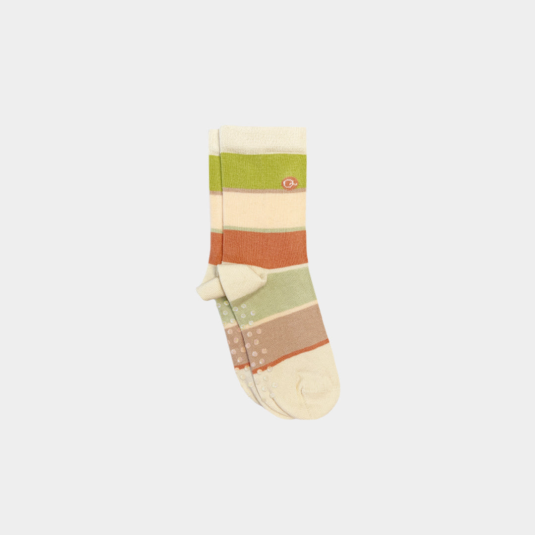 Q for Quinn Stripe Socks