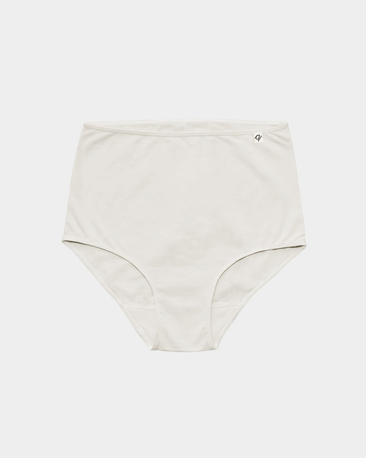 Women's High Waist Brief - 95% Organic Cotton