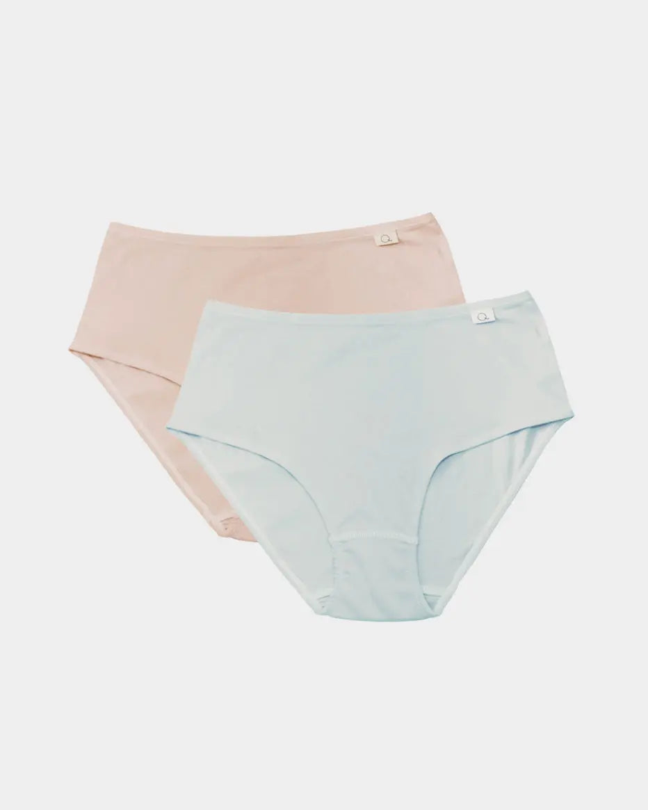 OQQ Women's 3 Pack Underwears Seamless Cotton Panties Underwears