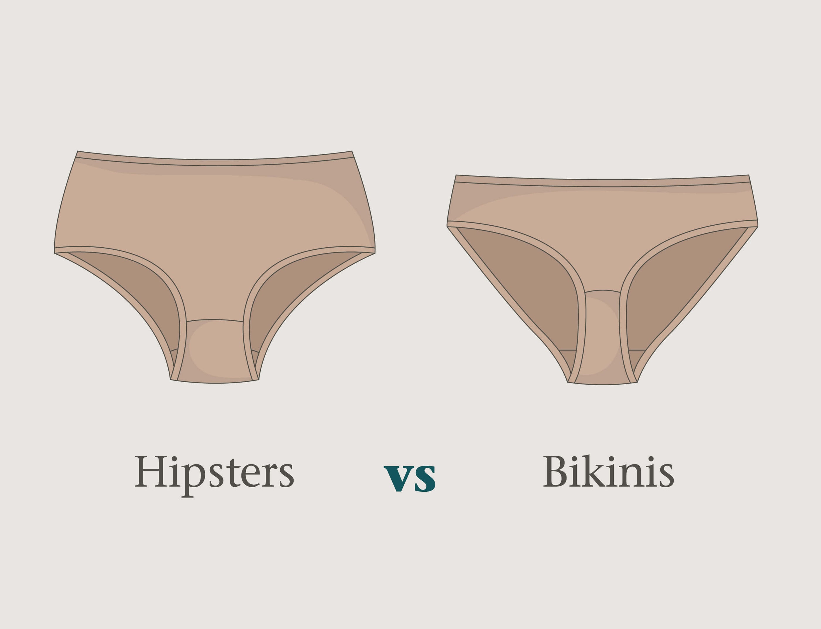 Ideal Body Type for Hipster Panties