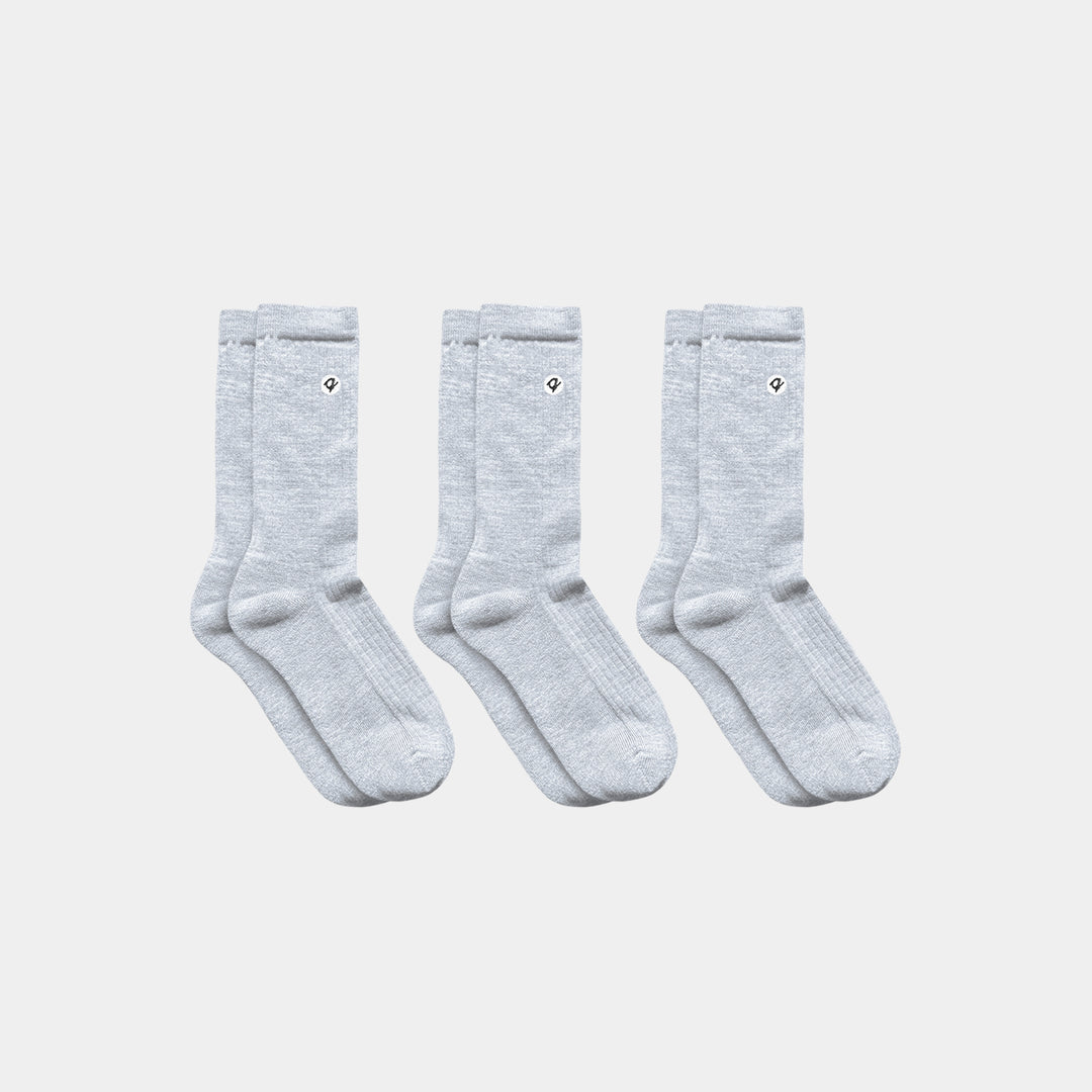 Merino Wool - Cotton Midweight Adult Socks